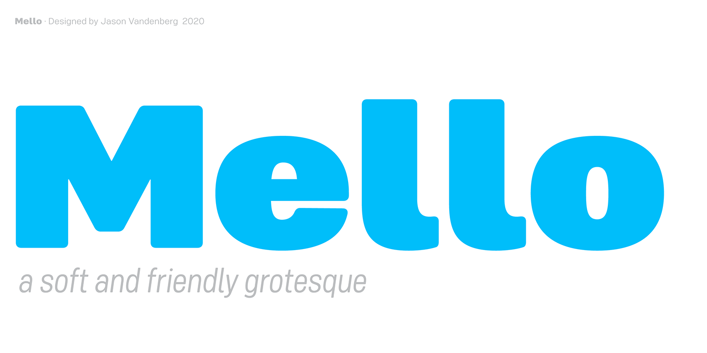 Mello Compressed Font